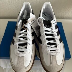 Adidas Handball Spezial- Cloud White Black - US W8/ US M7